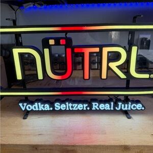 NÜTRL Vodka Seltzer Neon Sign